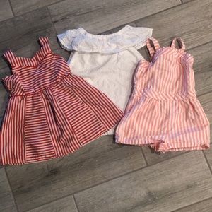 2T dresses and romper bundle- all from Target